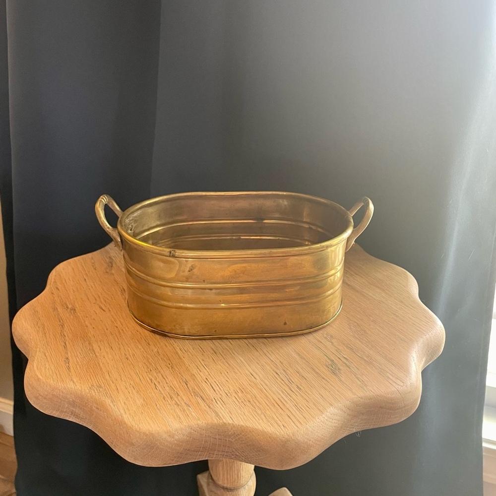 Brass Planter